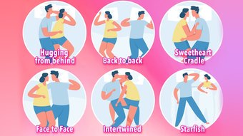 What your sleeping position reveals about your relationship.