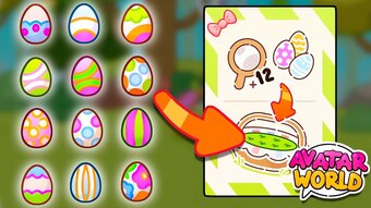 Choose your pet egg in the Avatar world.