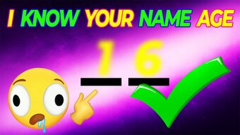 What is the age of your name?