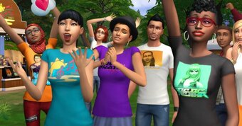 At a gathering, you are: