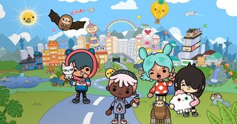 What is your way of interacting with other characters in Toca Life World?