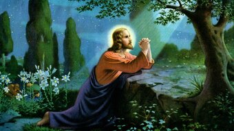 What is the name of the prayer Jesus offered in the Garden of Gethsemane?