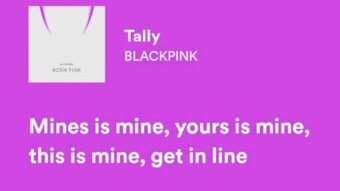 Choose Your Favorite Lyrics: