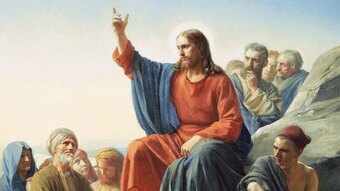What is the model prayer that Jesus taught his disciples?