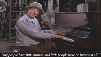 Who is the actor that plays Cosmo Brown in Singing in the Rain (1952)?