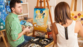 Choose a nice location for your first date.